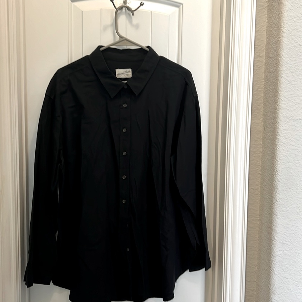 Black dress shirt